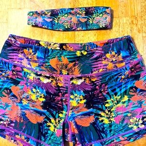 Born Primitive shorts and headband